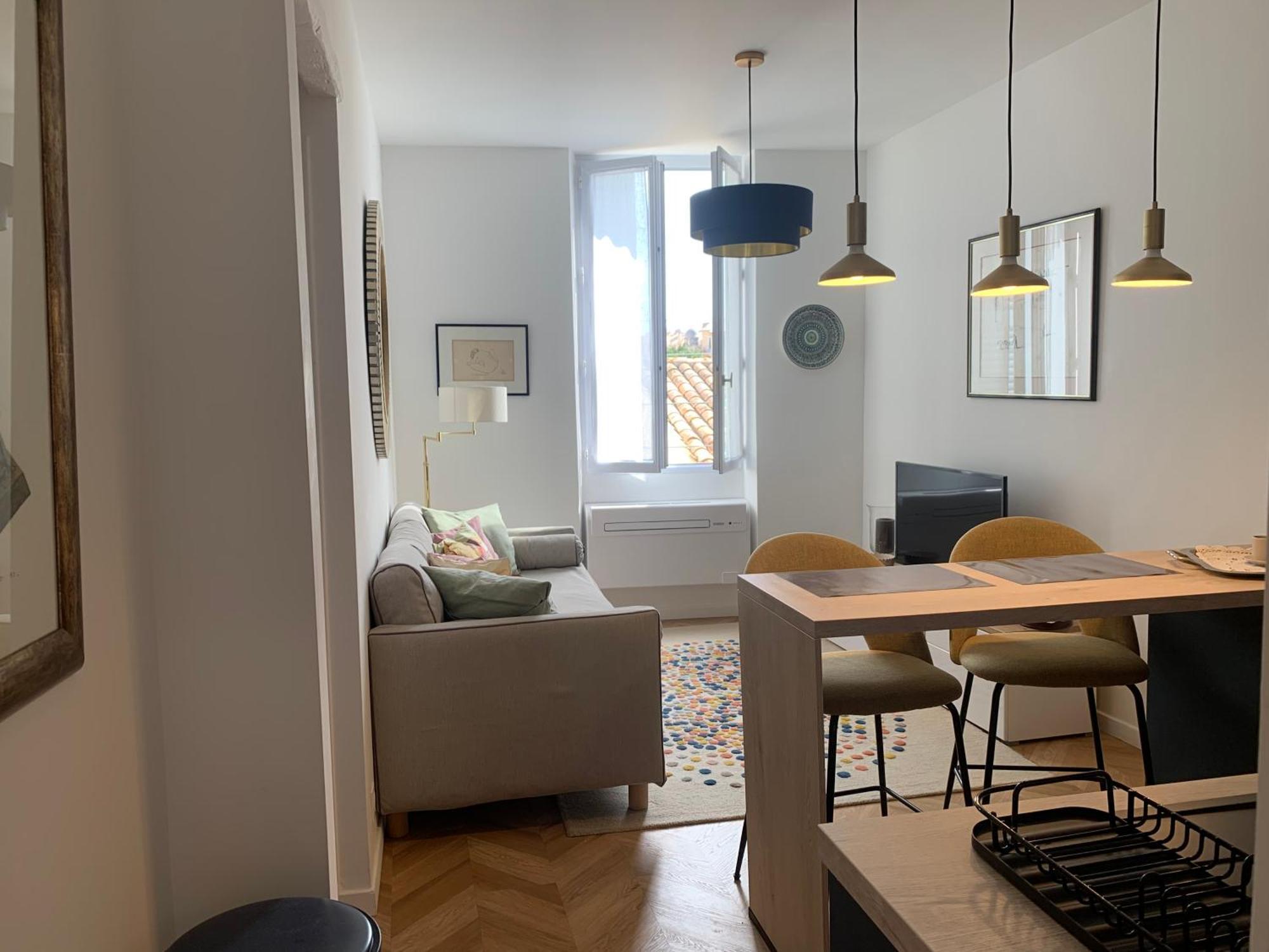 Lumineux 2 Pieces Vieil Appartement Antibes